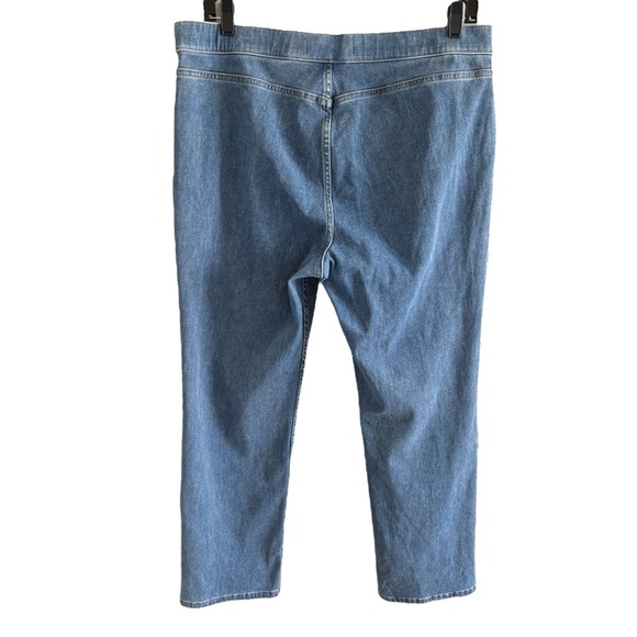 Soft Surroundings Ultimate Denim Pull-On Slim Leg Jeans Size XL Casual Stretch - Picture 16 of 16
